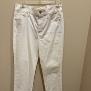 WHBM White Jeans - 4R - NWT